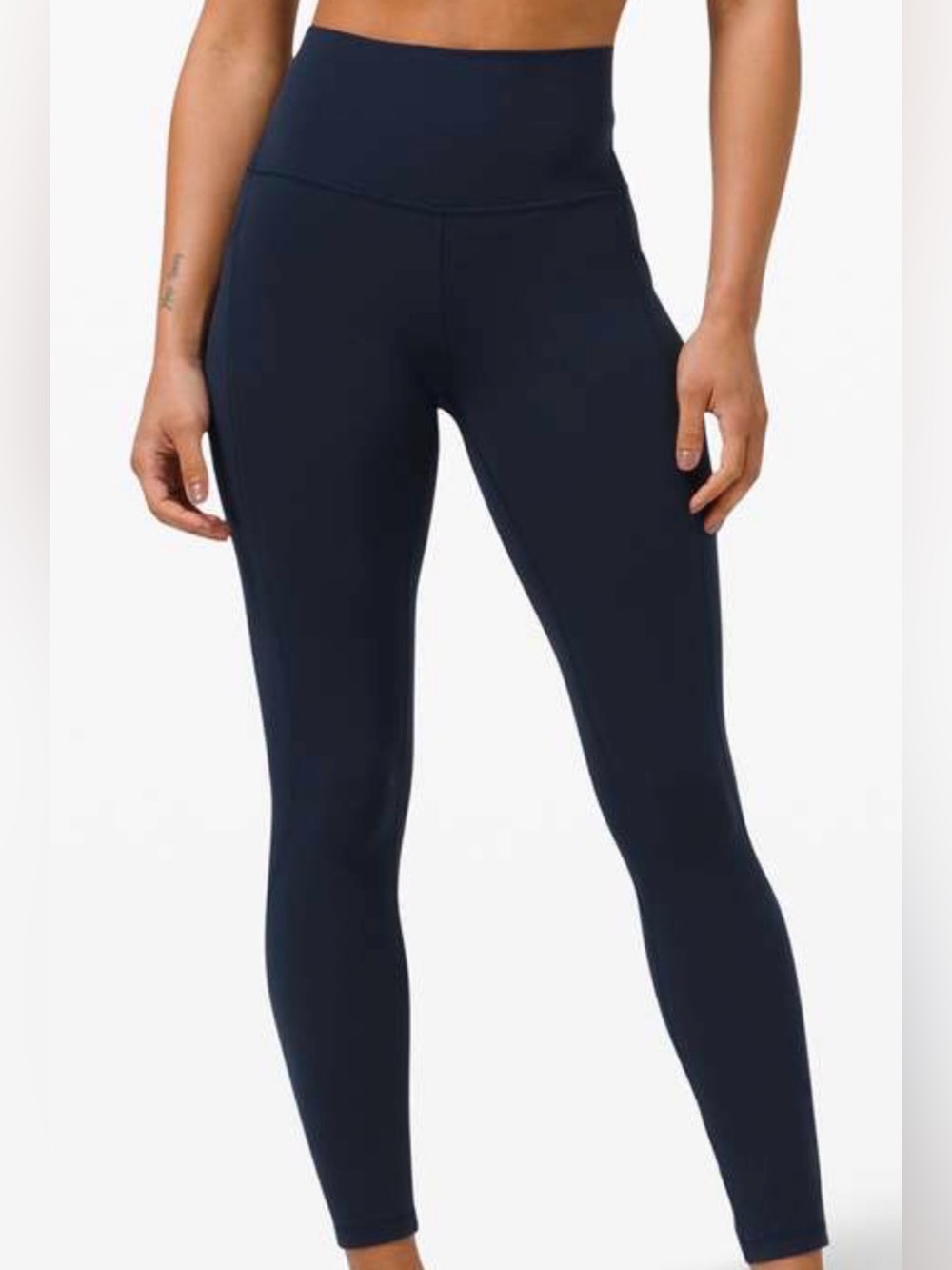 Lululemon Align High-Rise Pant with Pockets 25" Navy Blue Leggings Size 6
